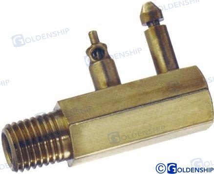 Goldenship® üzemanyag-csatlakozó Johnson OMC tartálykimenethez 1/4” NPT 0772681