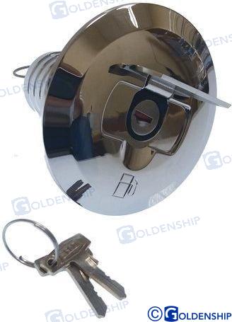 ЗАПРАВОЧНАЯ КАНАЛКА ДЛЯ ТОПЛИВА С КЛЮЧОМ 50 ММ.