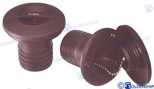 Deckfüller Kunststoff 1-1/2" "Wasser"