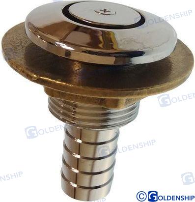 Goldenship® fuel tank air vent 16mm straight