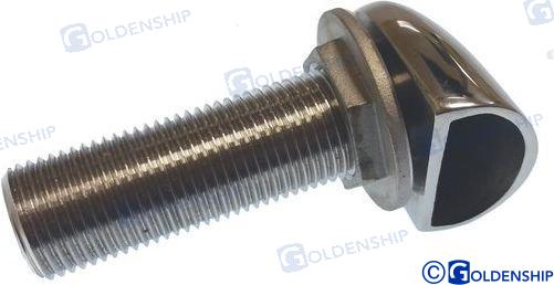 Goldenship® roestvrijstalen ventilatierooster AISI 316 1/2"