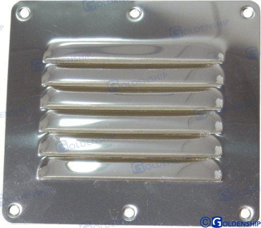 Lamellenlüfter, Edelstahl 127 x 115 x 0,8