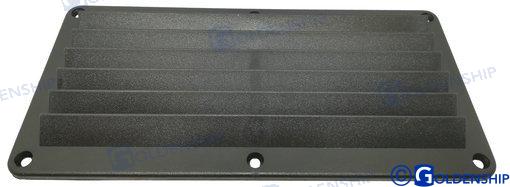 VENTILATOR ABS 225 x 123 mm ČRN