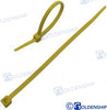 NYLON CABLE TIE 100X2,5 YELLOW (100)