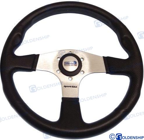 겔덴십® 아틀란틱 350mm 블랙 스티어링 휠