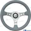 Geldenship® STEERING WHEEL OCEANO 330MM GREY