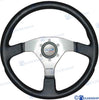 Geldenship® STEERING WHELL MARINA 350MM BLACK