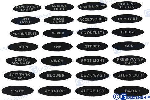 JUEGO DE ETIQUETAS ADHESIVAS PARA GS11180/GS11181