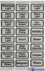 STICKERS LABEL WHITE