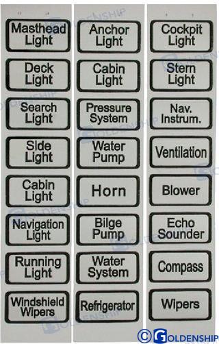 STICKERS LABEL WHITE