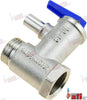PRESSURE RELIEF BLUE - 1/2" - tar. 8 Â± 0