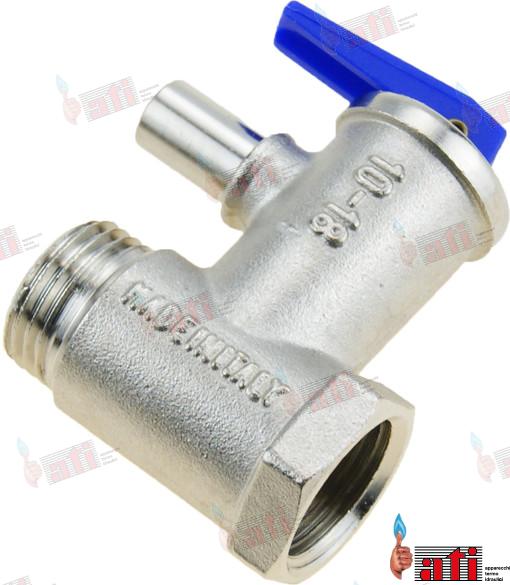 PRESSURE RELIEF BLUE - 1/2" - tar. 8 Â± 0