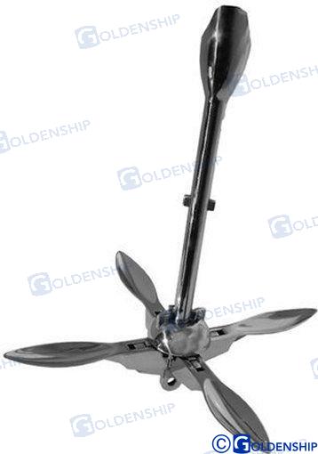 GRAPNEL ANKER AISI-316 1,5 KG. 61016