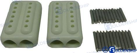 EZ SPOJNI PRITRDILNI ELEMENTI 5/8" BELI