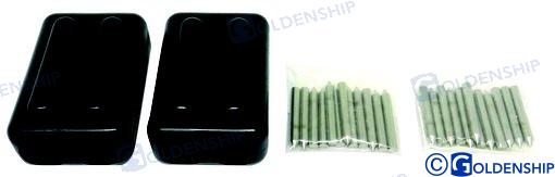 EZ SPOJNI ELEMENTI 5/8" ČRNI