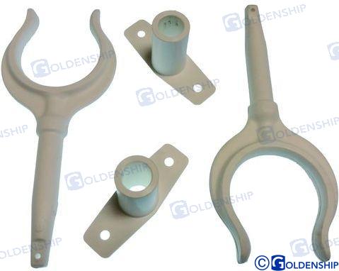 PAIR NYLON ROWLOCK