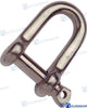 D SHACKLE, SCREW PIN 4MM (2)