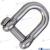 TRAWLING D SHACKLE, SCREW PIN 19MM