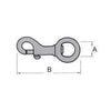 BRONZE SNAP-HOOK 121 MM (10)