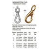 FIXED SNAP HOOK 43 GRS.