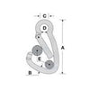 HARNESS SNAP SHACKLE 8 MM