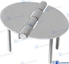 4 BOLTS INOX HINGE 51X35