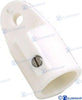 TOP CAP 7/8" NYLON WHITE (2)