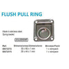 SPRING LIFT HANDLE 44*38mm SS