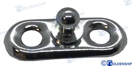 AGGANCIO RAPIDO CON 2 VITI PLA (CONFEZIONE DA 100)