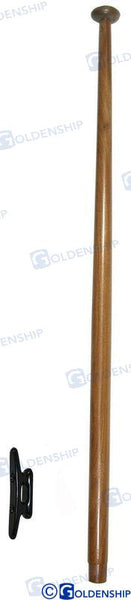 ASTA PORTABANDIERA IN TEAK 25*60 CM