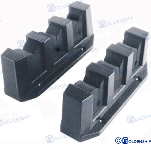 ROD RETAINER PLASTIC 3 C. (Pair)