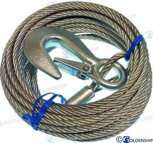KABEL WINCH I HOOK DIA.5MM * 6M