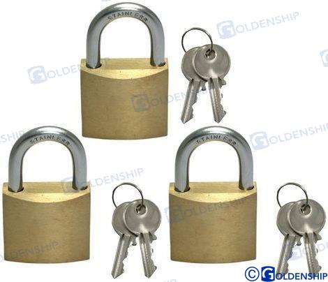 MARINE PADLOCK 30 MM. (3)