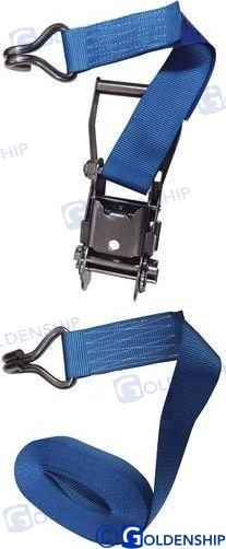 RATCHET TIE S.S. 2" - BLUE - 8 M