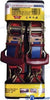 RATCHET TIE 1 1/16" - RED - 4,5 M (2)