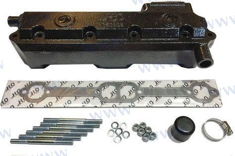 Exhaust Manifold Port OMC V8 GM 305/350 CID (1979-1989)
