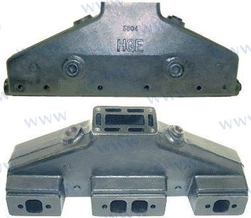 Recmar® Exhaust manifold for Volvo Penta V8 350 1979-1993 856883