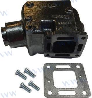 Exhaust elbow MerCruiser 3" 15°