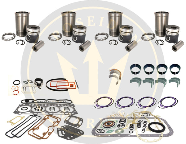 OVERHAUL KIT for VOLVO PENTA AD31B TAMD31B RO: 876969 22389354