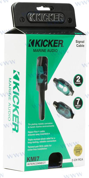 Interconnessione RCA a 2 canali serie marina, 7 47KMI7
