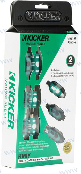 Marine series Y-Adaptor,RCA Male/Female 47KMIY