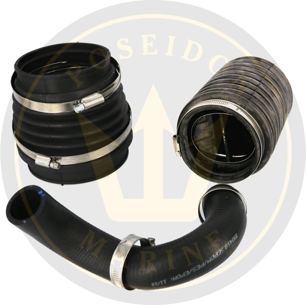 CEF® 벨로우즈 키트 볼보 펜타 280DP 876294 876633 875822 (배기 플랩 포함)