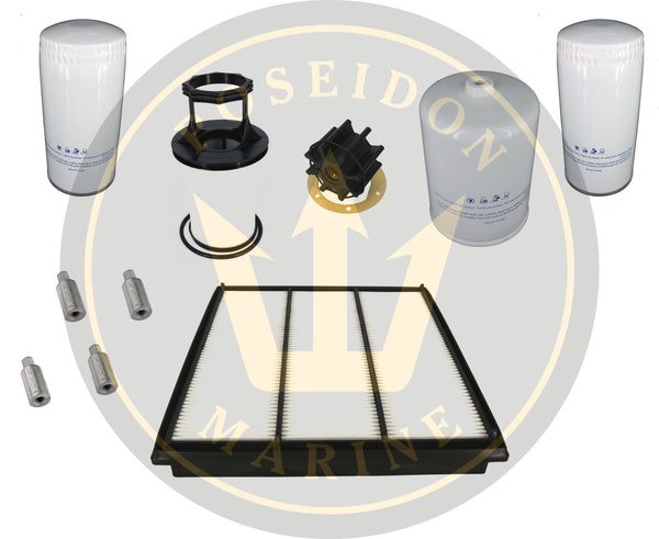 PoseidonMarine® Service kit Volvo Penta D4 3582732 24215091 21702999 21951356 23746227