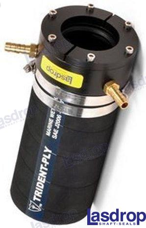 55 mm-es tengely - 102 mm-es farcső, dupla vízelvezetés