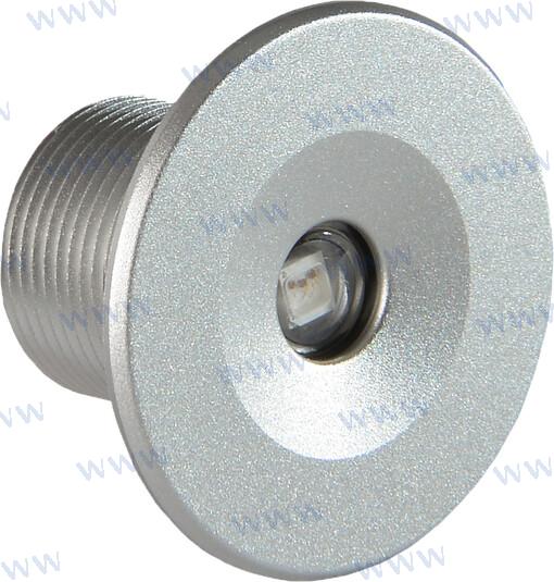 LUMIÈRE DE COURTOISIE ECHO BLANC BROSSÉ 112203