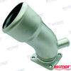 Recmar® Stainless steel Exhaust Elbow Yanmar 4JH 3JH 129470-13561 129670-13561
