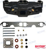 Recmar® Exhaust manifold MerCruiser GM Dry-joint 5.0 5.7 V8 MPi 865049T01