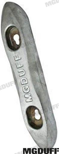 Anode en zinc 457 x 95 x 38 mm