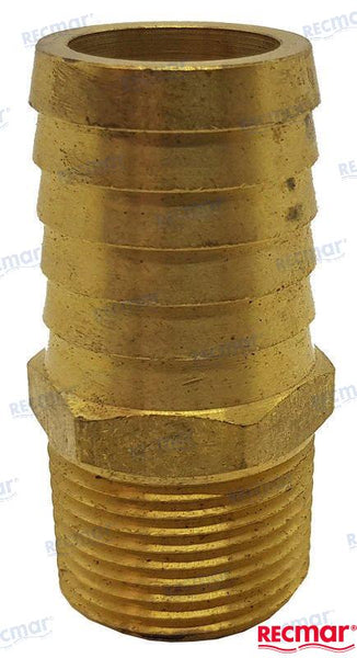 FITTING:BRASS3/4NPTX1 HOSESTRA 0000-800H7