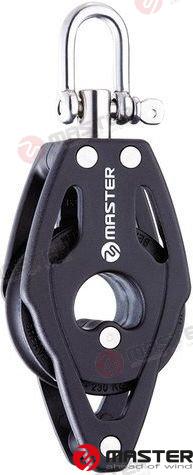 Jednoduchý otočný závěsný blok